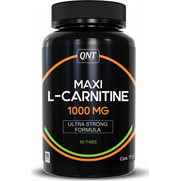 QNT Maxi L-Carnitine Συμπλήρωμα Διατροφής με Καρνιτίνη 1000mg 90 ταμπλέτες QNT Maxi L-Carnitine Συμπλήρωμα Διατροφής με Καρνιτίνη 1000mg 90 ταμπλέτες